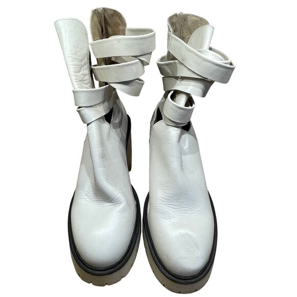 Free People Jessie Platform Boot Size 41 (US 11) New Without Box Floor Model - Picture 3 of 9